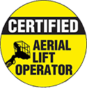 certified aerial lift