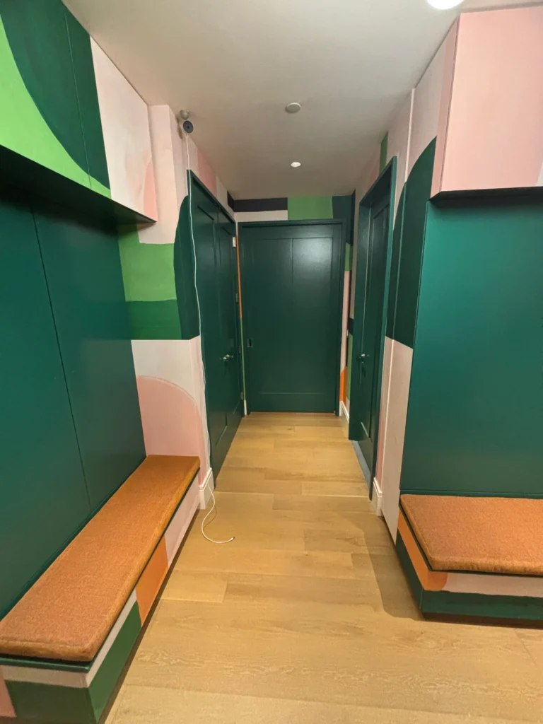 wallpaper installation and painting